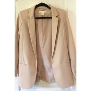 H&M Blush Pink Blazer